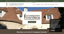 Desktop Screenshot of le-compagnon-couvreur.fr